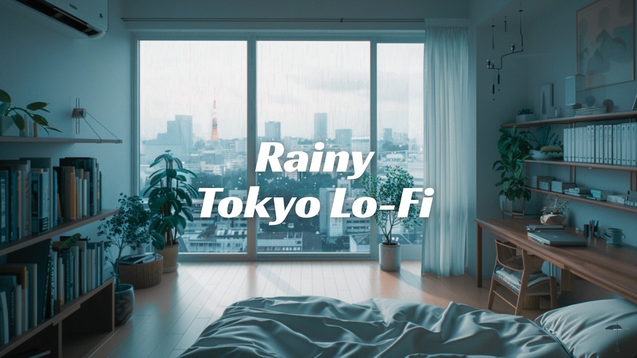 Lo-fi Beats for Morning Focus | Rainy Tokyo Sunrise