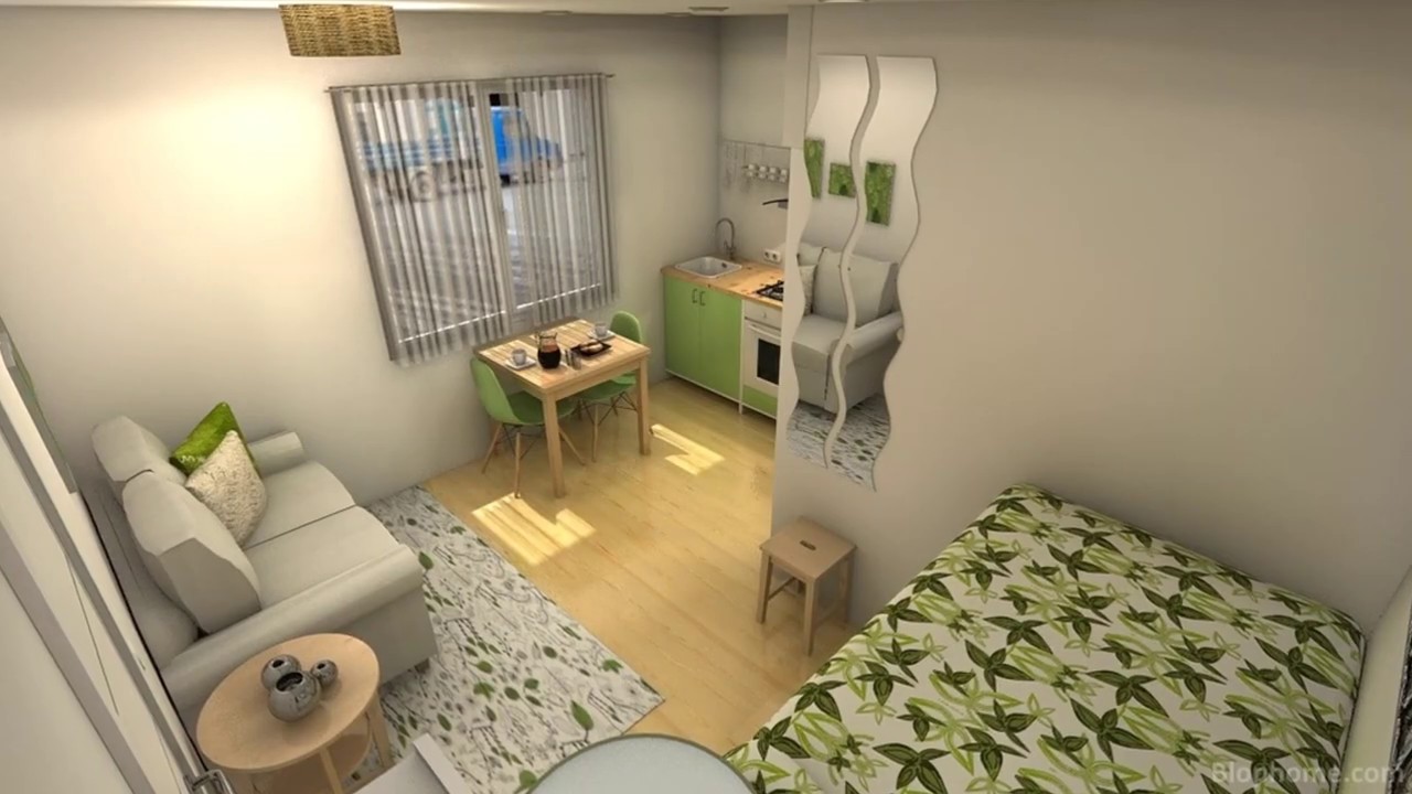 Micro departamento de 16 m2 💚😀