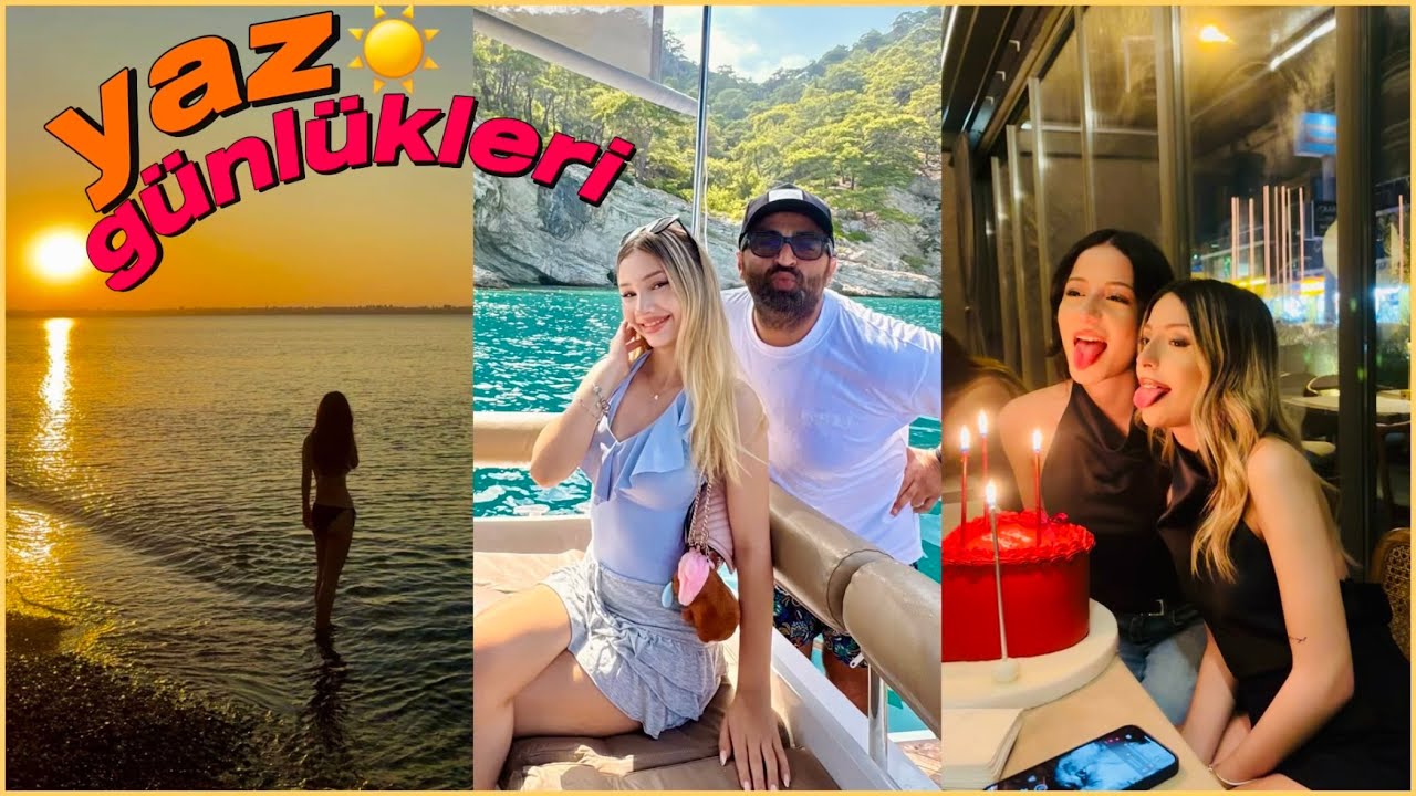 YAZ GÜNLÜKLERİ VLOG! 2025 ~Destina Kaya