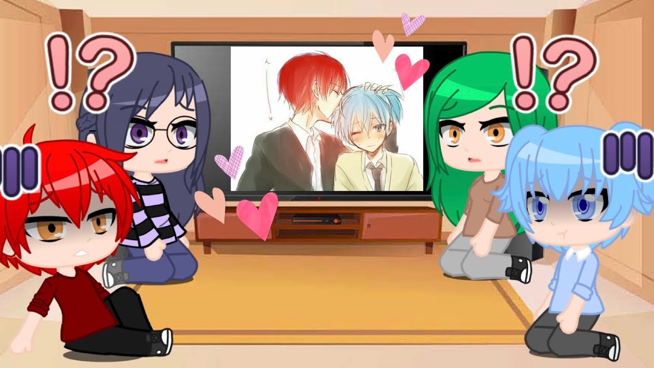 KaruMana & Nagikae react to Karmagisa|| Karmagisa & KaruMana & Nagikae angst? ||re-up load||Au||