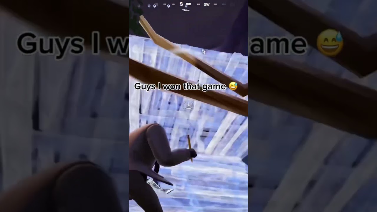 Guys I&rsquo;m him I got a 22 kill win that game 😅😅💀 #fortnite #memes #shorts