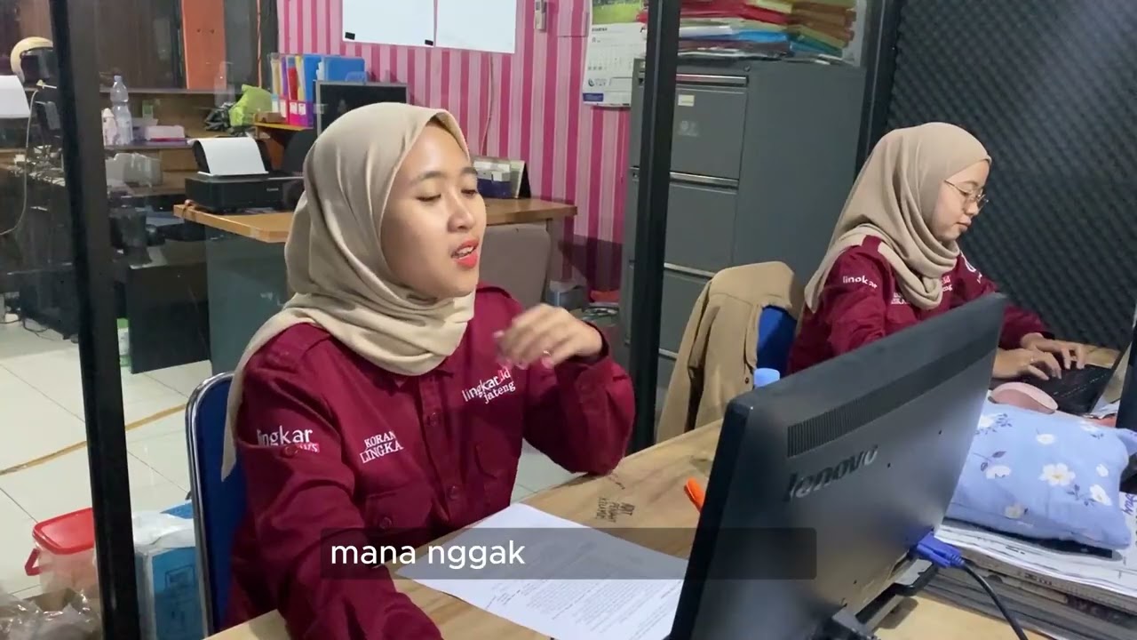AKTING KELAS DEWA DIVISI KORAN LINGKAR PADA REFLEKSI 2023 LINGKAR MEDIA GROUP