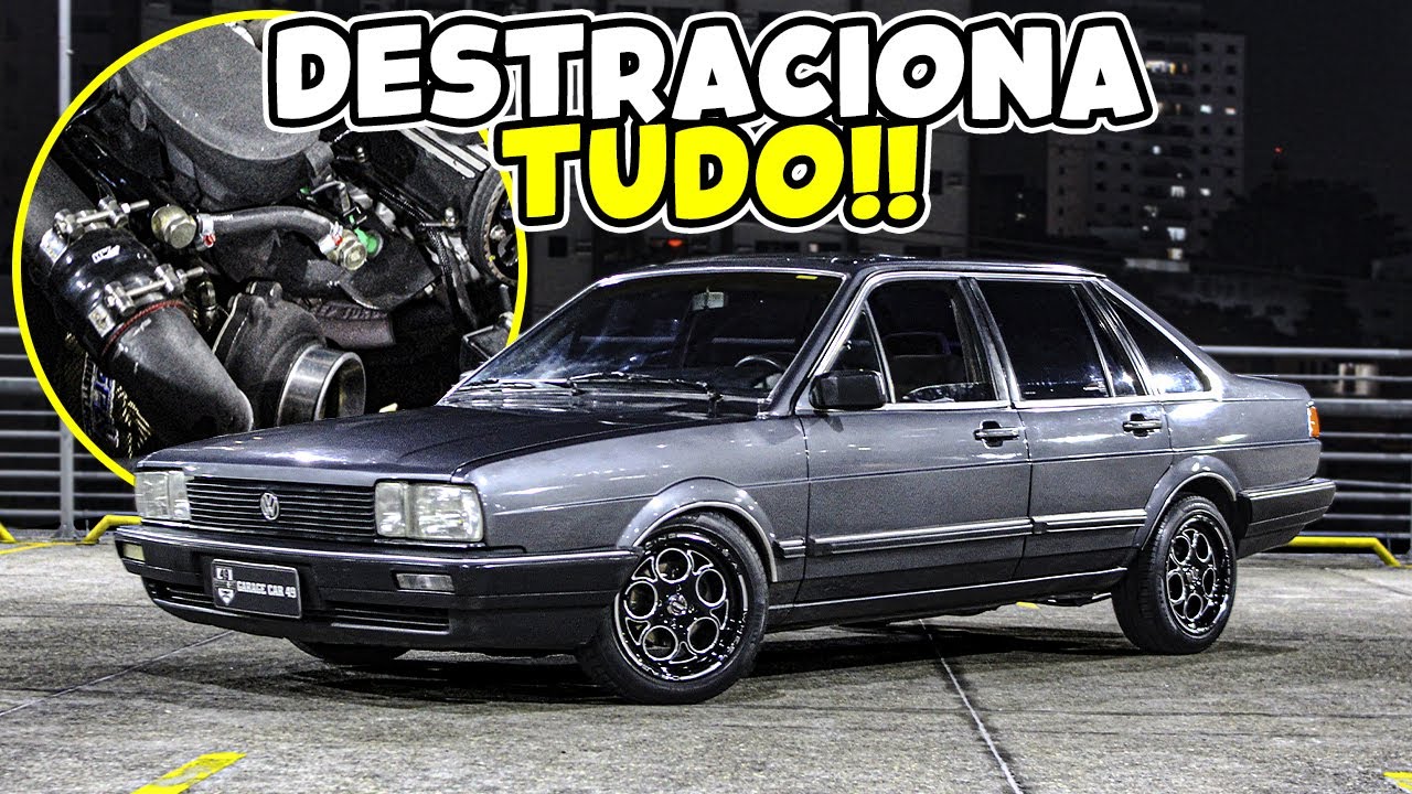 ROLE NOTURNO INSANO DE SANTANA TURBO DE 400CV