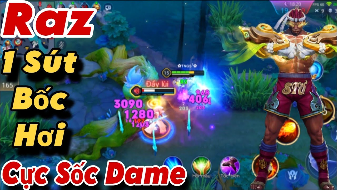 Raz Muay Thái Khiến Tulen Không Được Chơi Game Raz Gánh Team Cực Cháy Một Sút Bốc Hơi