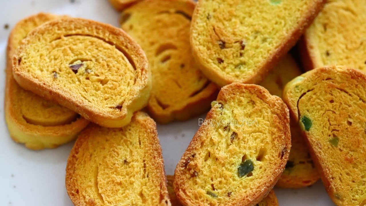 ബേക്കറിയിലെ മഞ്ഞ കുട്ടി റസ്‌ക് അതേ രുചിയിൽ | Bakery Style Yellow Rusk | Tea Rusk Recipe Malayalam