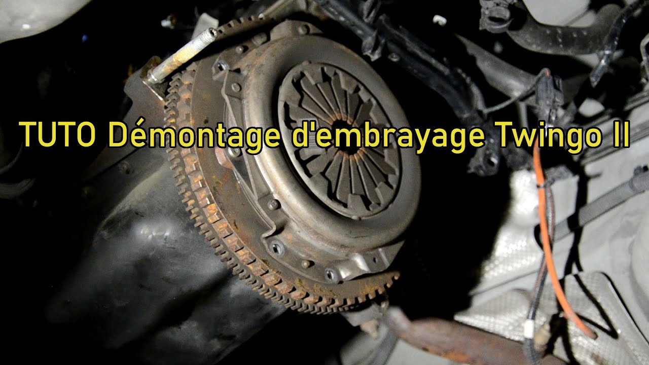 Comment changer l'embrayage sur une Twingo II 1.2 Essence ? Ep 1/2