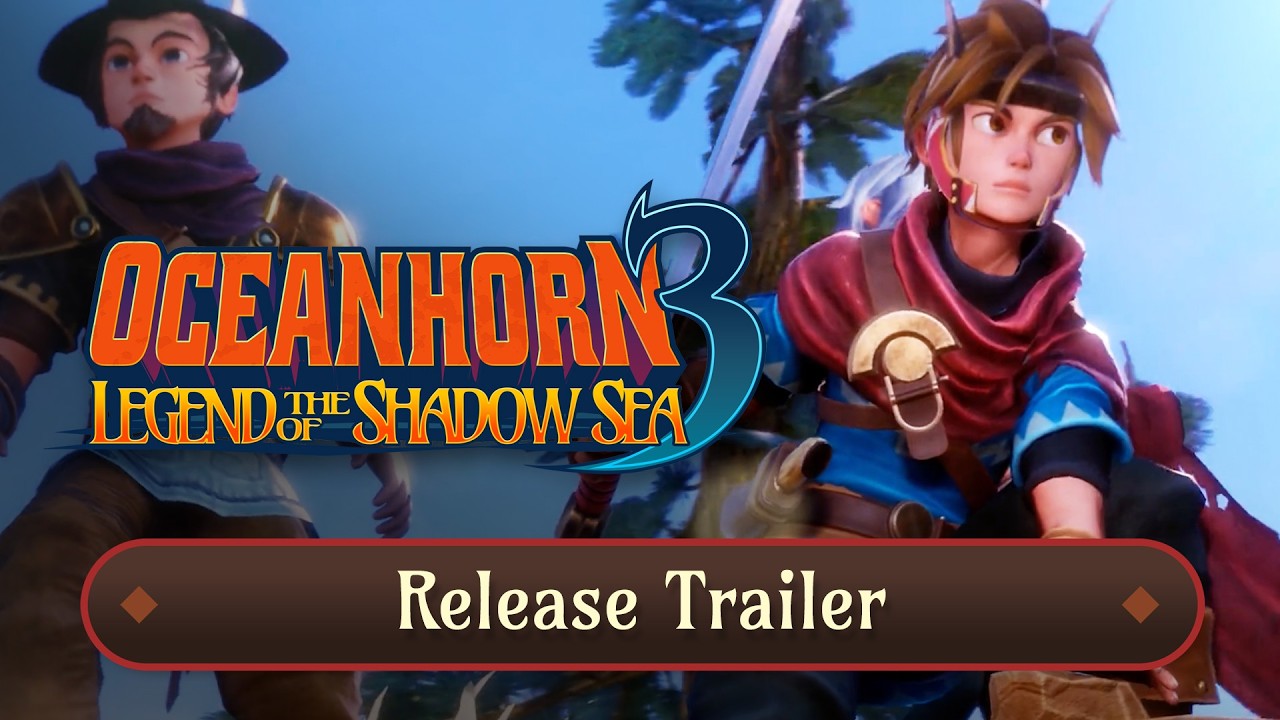 Oceanhorn 3: Legend of the Shadow Sea - Release Trailer