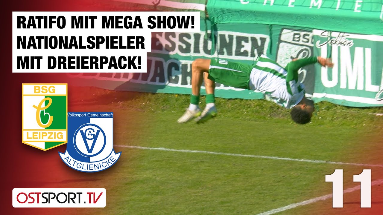 RATIFO-SHOW! Nationalspieler dreht auf! Chemie Leipzig - Altglienicke | Regionalliga Nordost