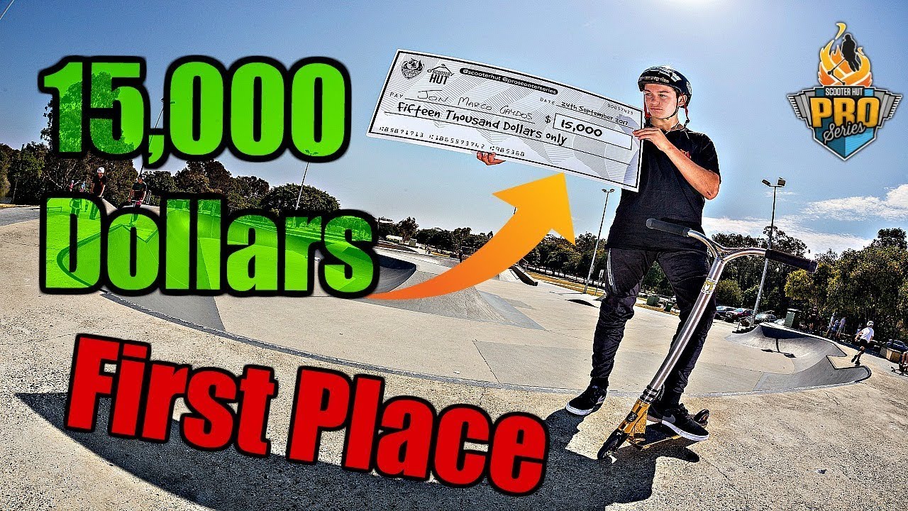 ❗️I WON 15,000 DOLLARS AT A SCOOTER CONTEST❗️(Pro Scooter Series)