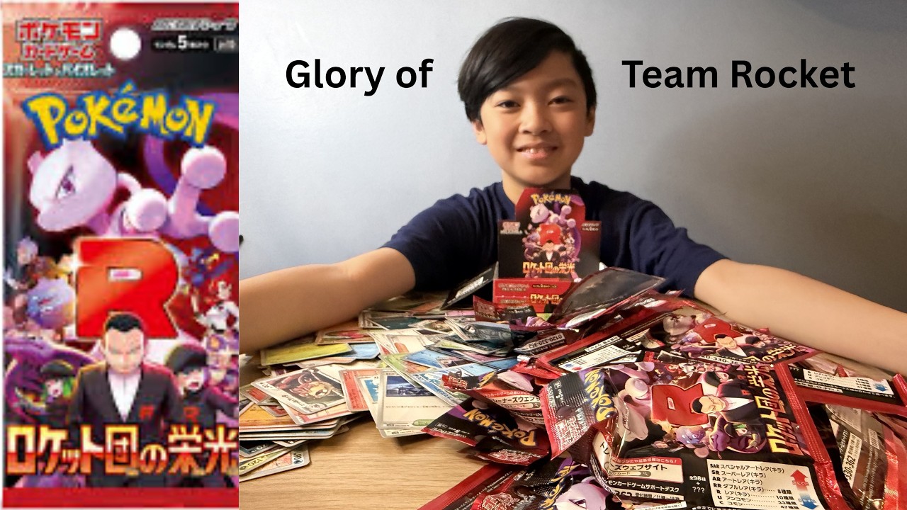 Opening The Glory Of Team Rocket Japanese Booster Box Is Insane |#240|#Kiyoshi M.