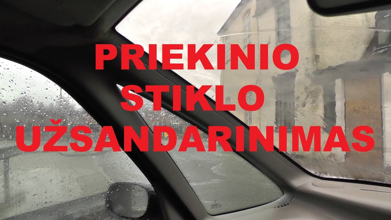 XSARA PICASSO.(Leidžia vandenį pro priekinį stiklą)