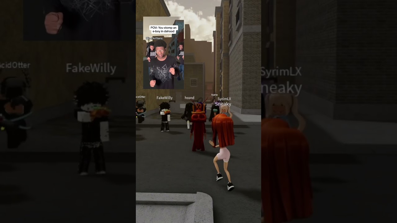 POV: You stomp an e-boy in Dahood (Roblox Version)