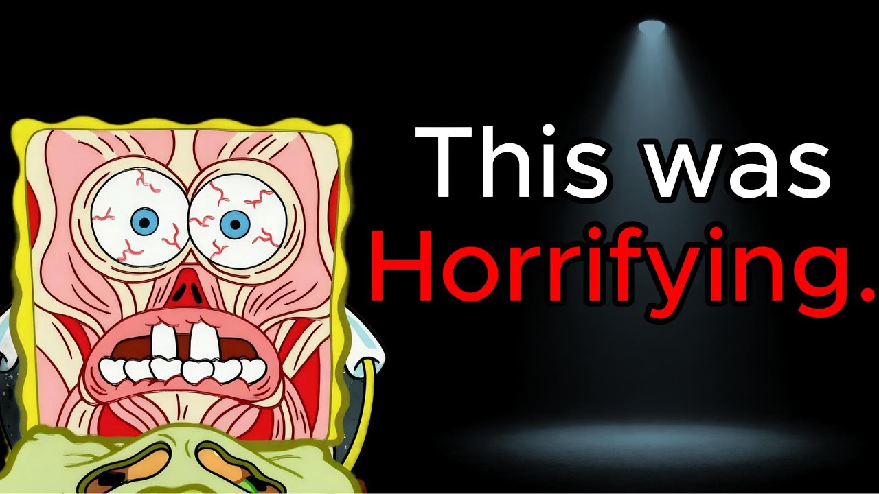 Spongebob is a DARK Cartoon…
