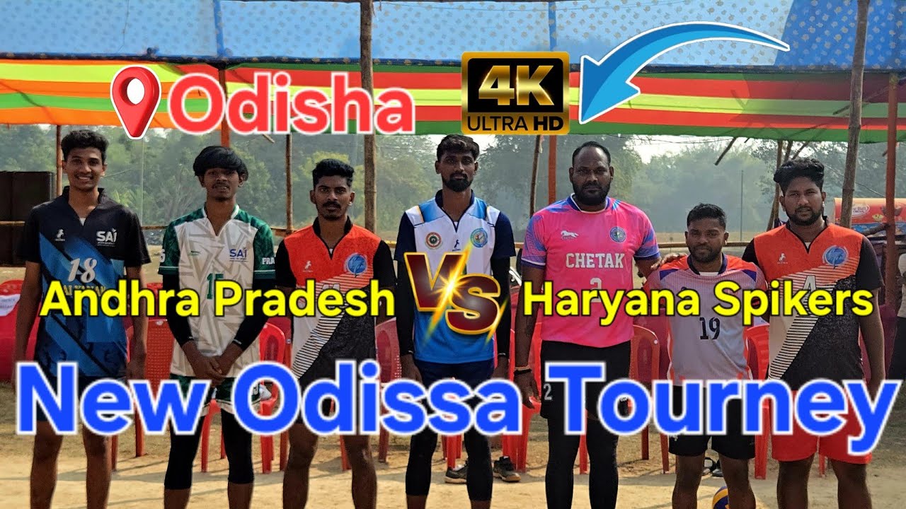 Andhrapradesh🆚 Haryana Spikers | Most intensive volley tourney | #creatorkamal | cinematic videos |