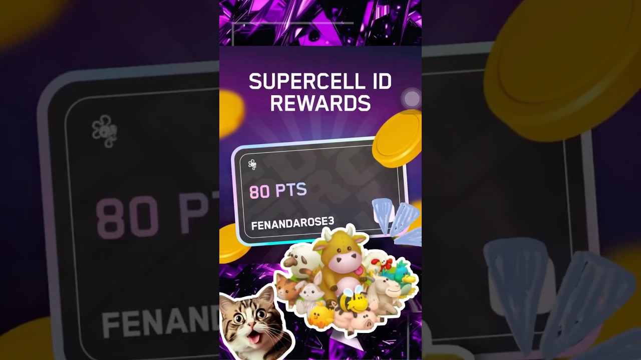 SUPERCELL ID REWARDS ‼️#hayday #freerewards #supercellidrewards #supercellgames #killitgirl  💰