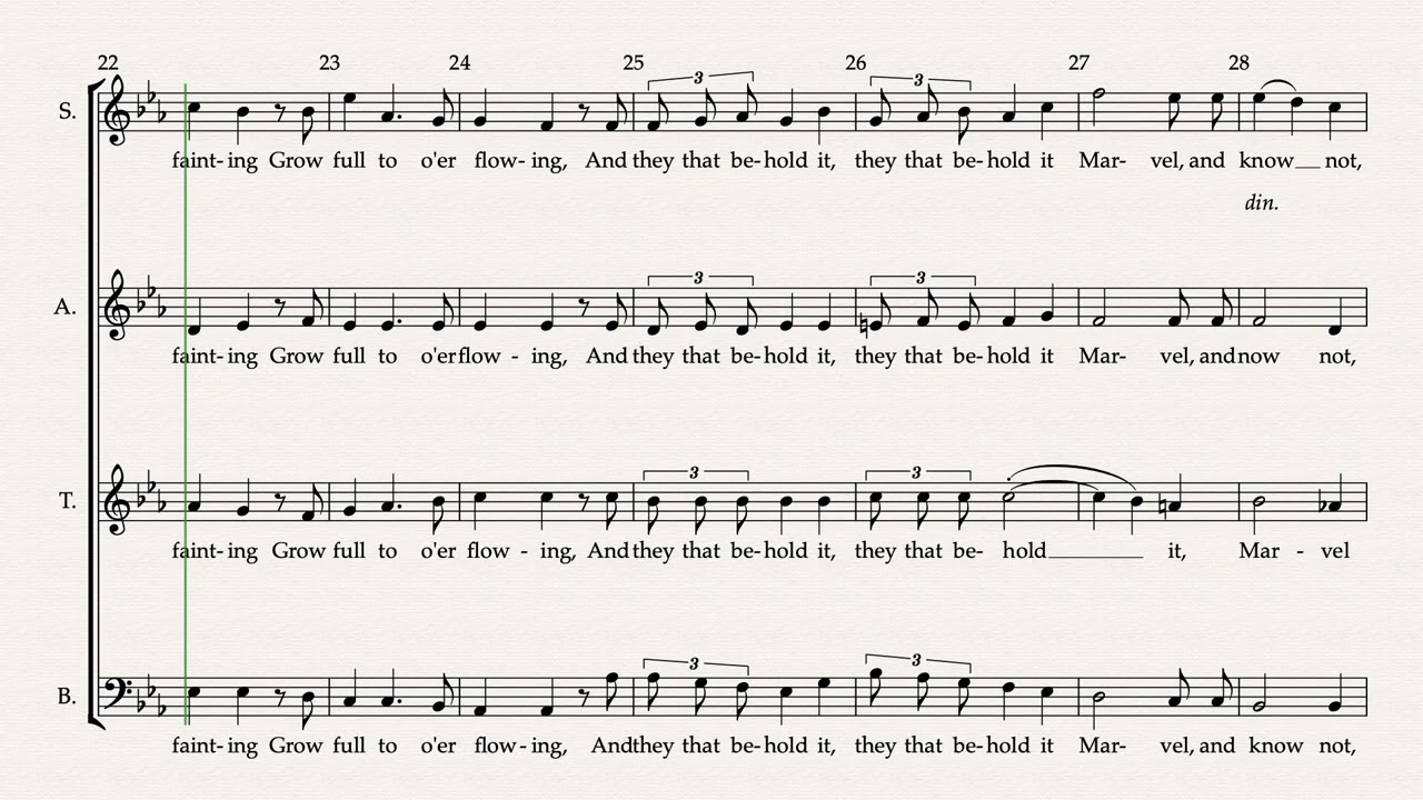 AS TORRENTS IN SUMMER Sing Along