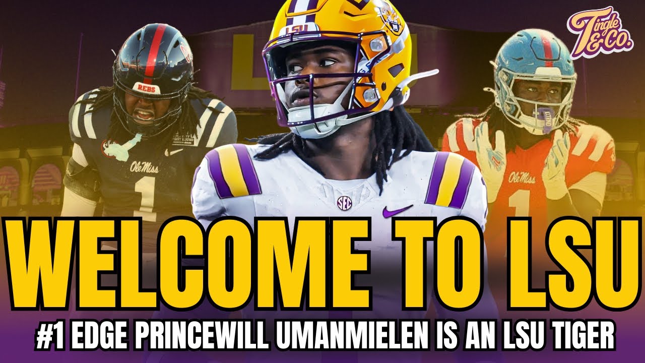 LSU Football has reached a NEW LEVEL after the addition of Princewill Umanmielen