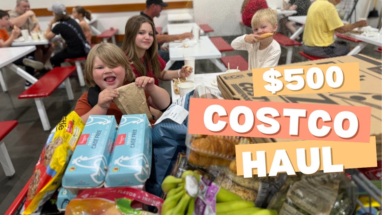 My FIRST Costco Haul in FIVE MONTHS!!! || $500+