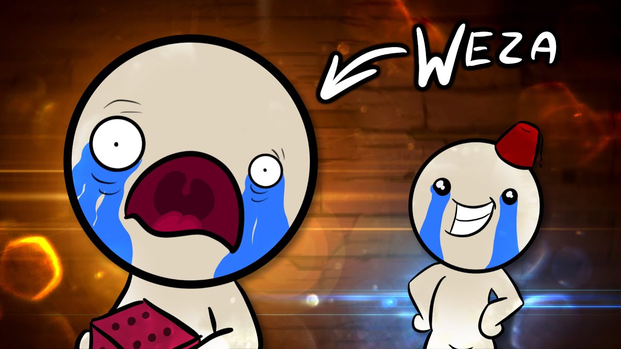 Elek uczy Wezę jak grać w THE BINDING OF ISAAC :D