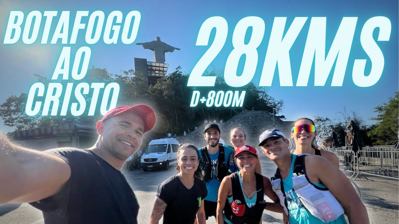 CORRENDO 26KM ATÉ O CRISTO REDENTOR // VLOG