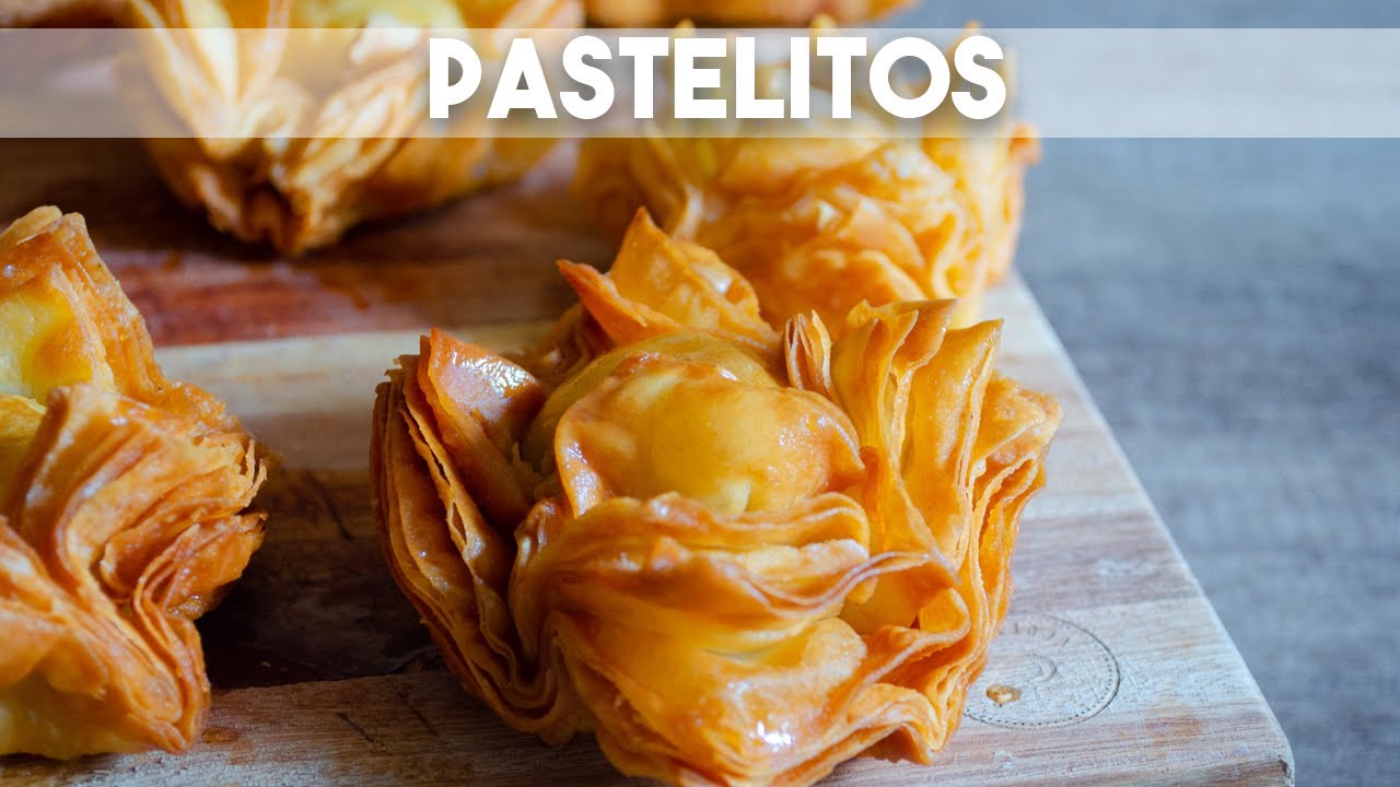 PASTELITOS, muy fáciles y hojaldrados