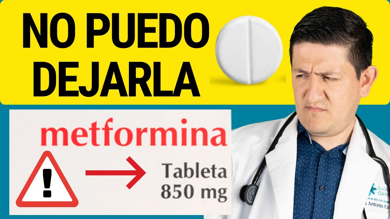 La razón por la que no dejas la Metformina