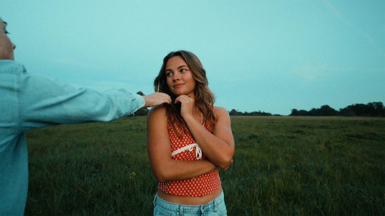 blue hour photoshoot with sophia | behind the scenes