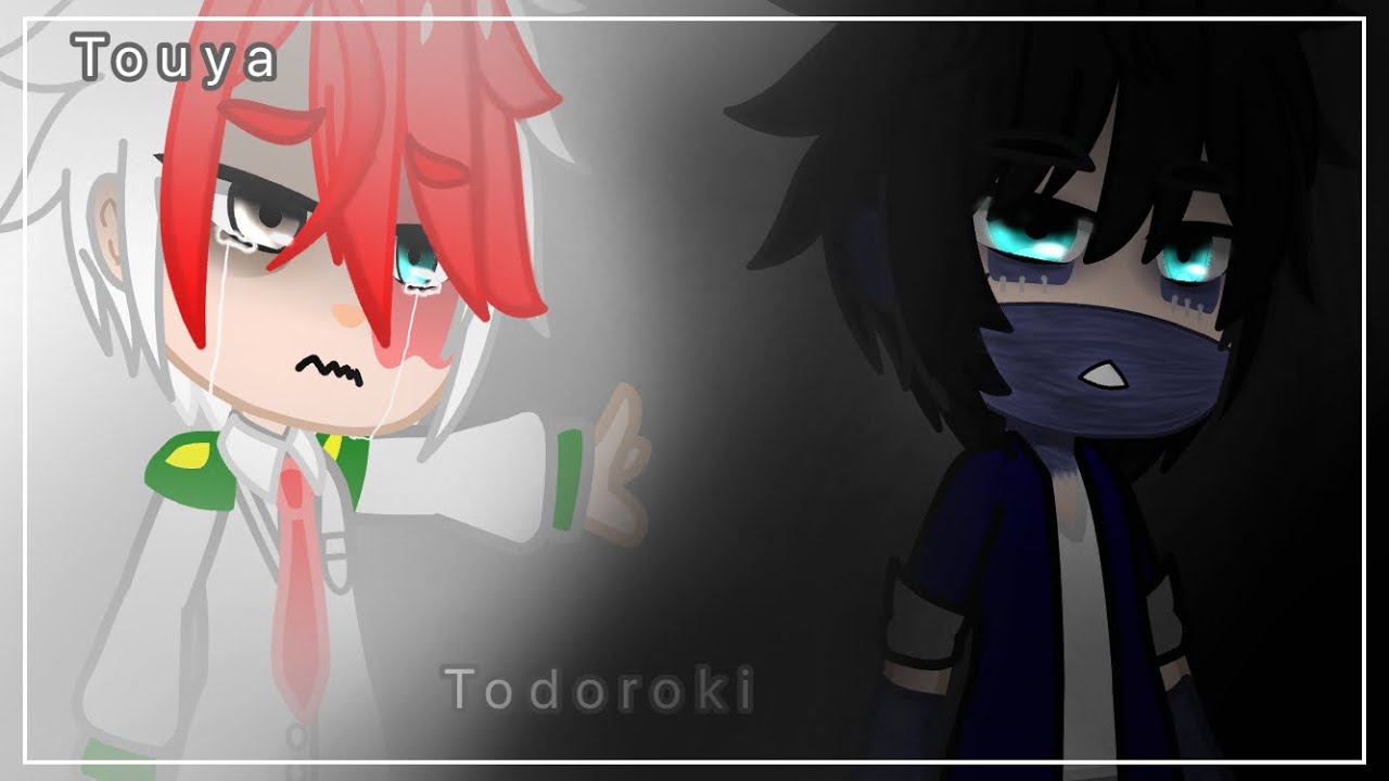 Bnha react to Shoto and Touya |bnha react |Gacha club |