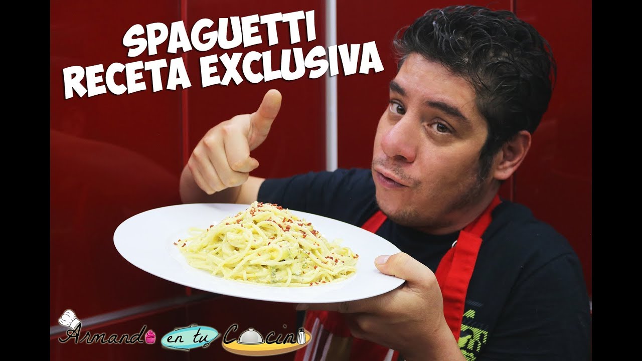 Spaguetti  Blanco Receta Exclusiva