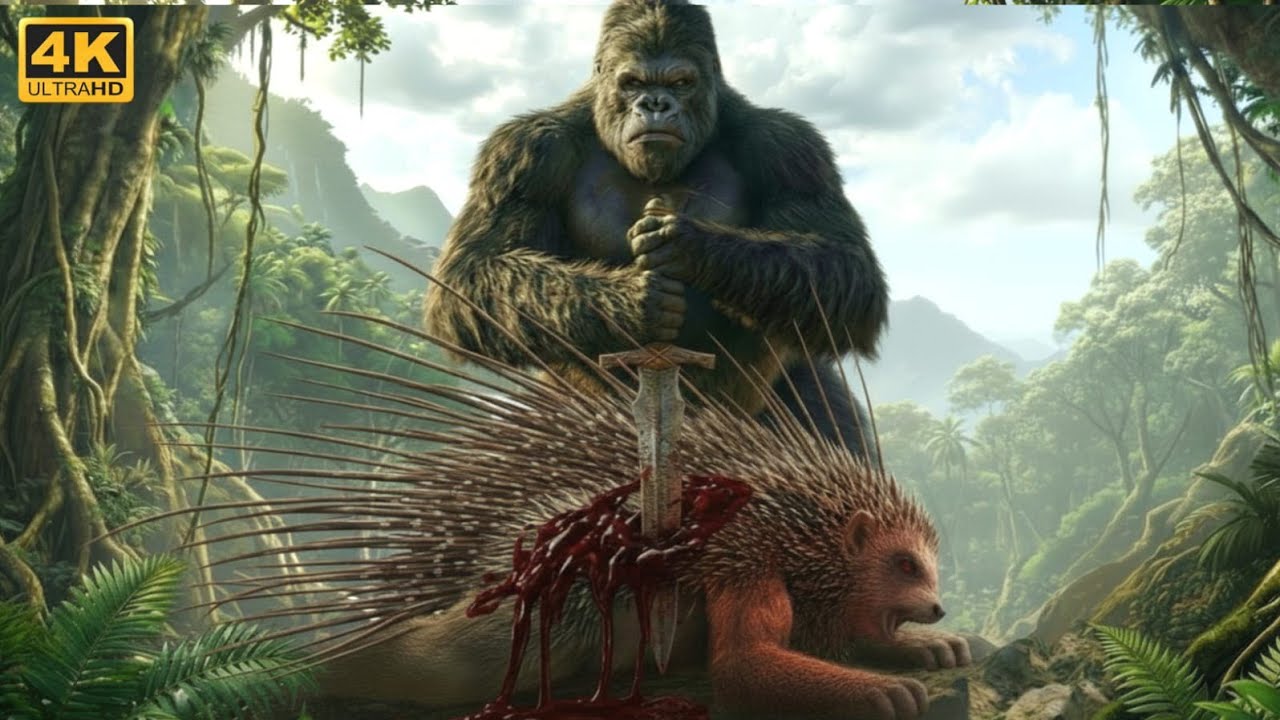 King Kong vs Giant Hedgehog Man: The Biggest Clash on Skull Island | King Kong Full Movie