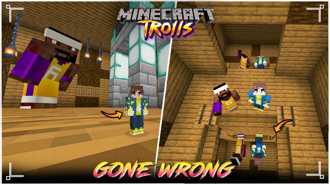 MY FRIEND TROLLED ME 😭 | Non Euclidian Minecraft | Maddy Telugu Gamer
