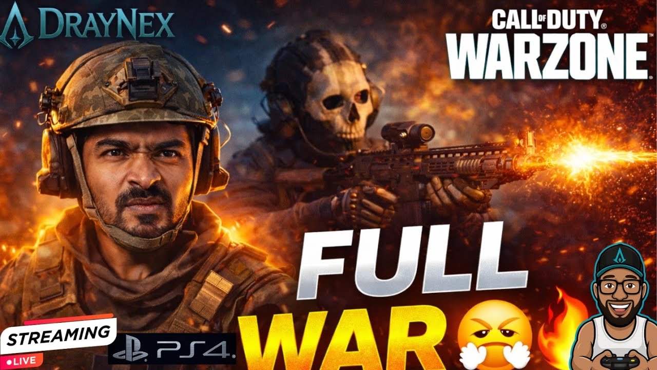 🔴 LIVE | Call of Duty Warzone Hindi 🔥 | Black Ops 7 Style Action 💣 | Squad Wipe + Clutch Moments