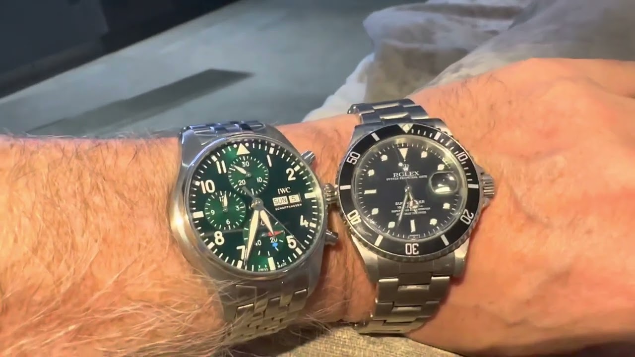 Comparison of @iwcwatches to @ROLEX ￼