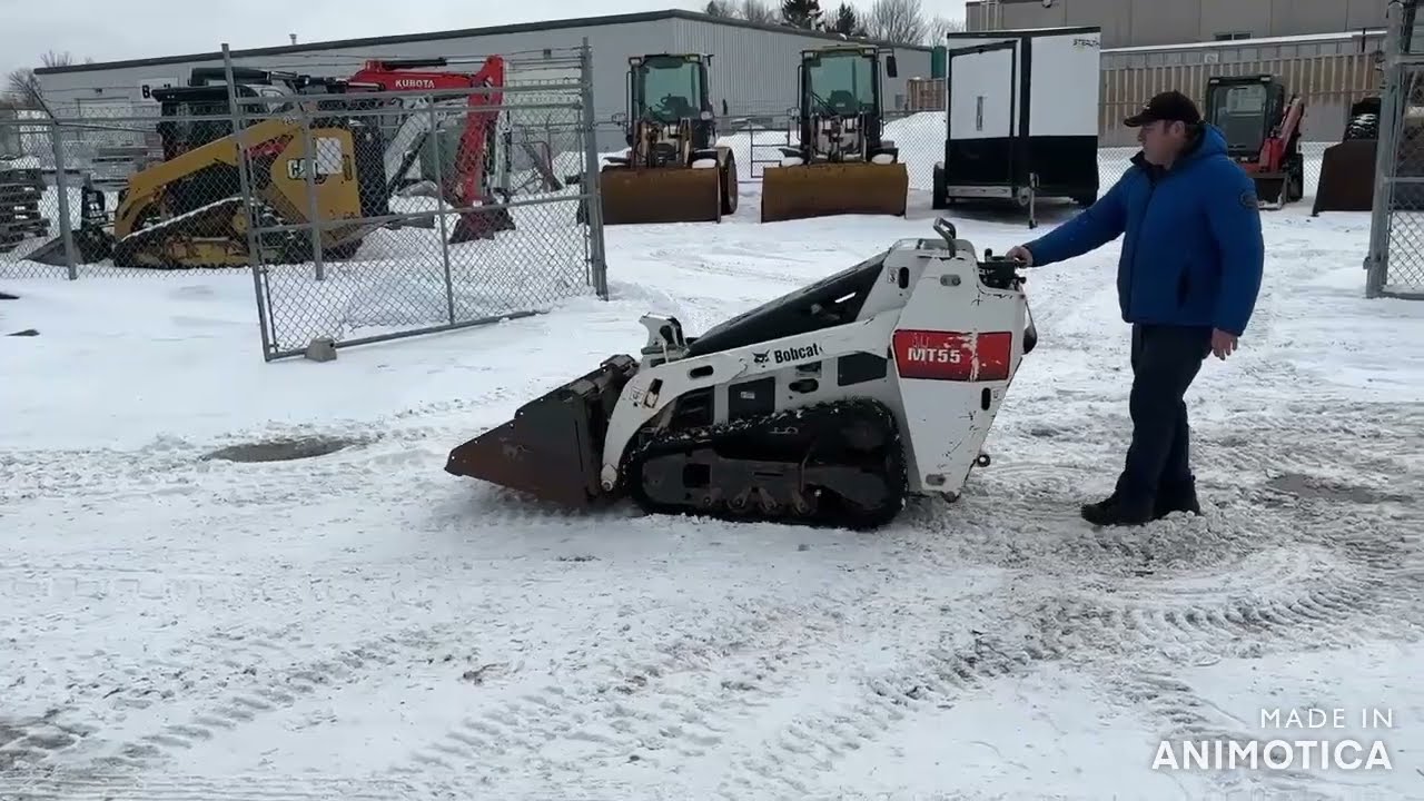 2017 BOBCAT MT55 SKID STEER LOADER KUBOTA,TORO DINGO,DITCH WITCH ETC