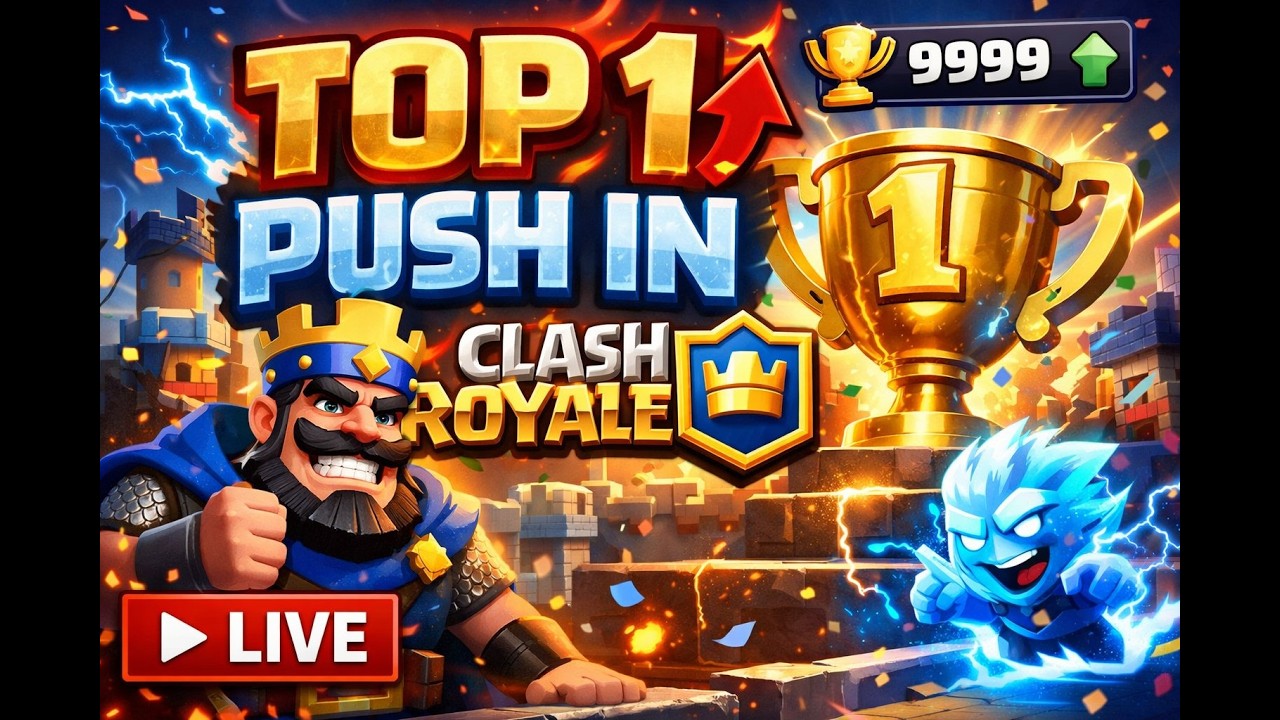 TOP 1 CHAOS PUSH #clashroyale #shorts