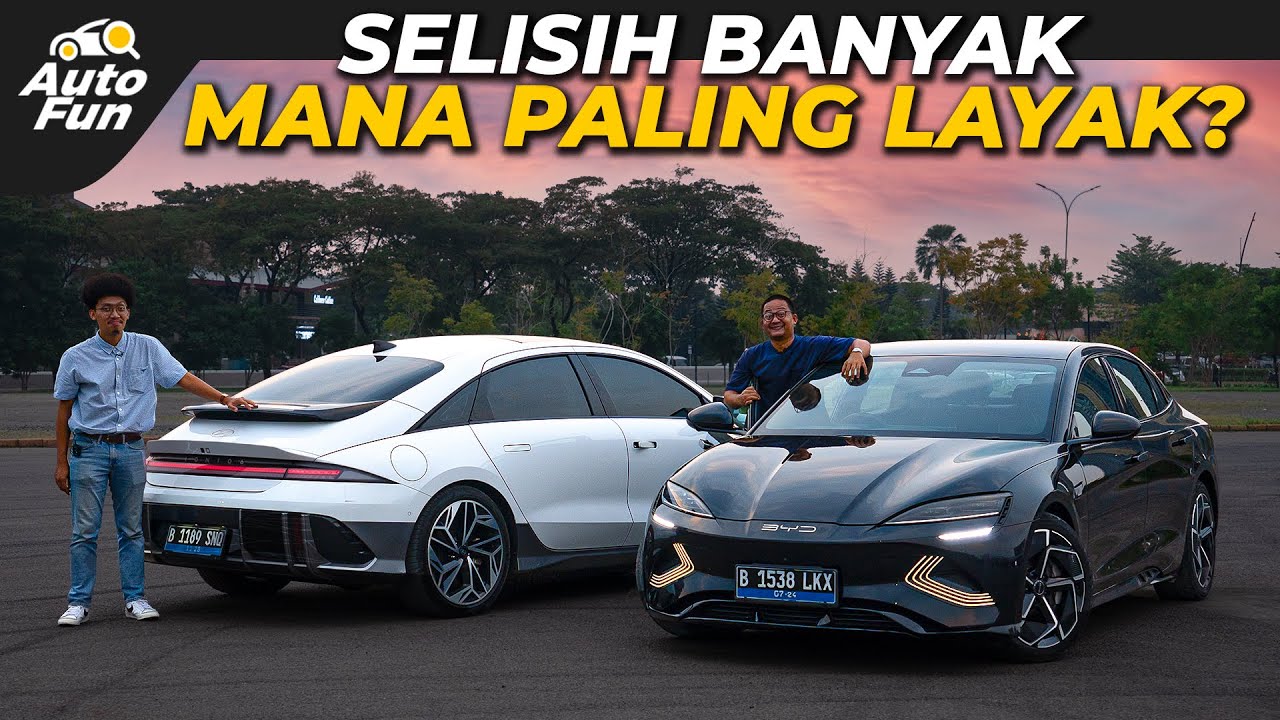 Komparasi BYD Seal dan Hyundai Ioniq 6, Sedan Sport Buas Berjantung Listrik! | Komparasi