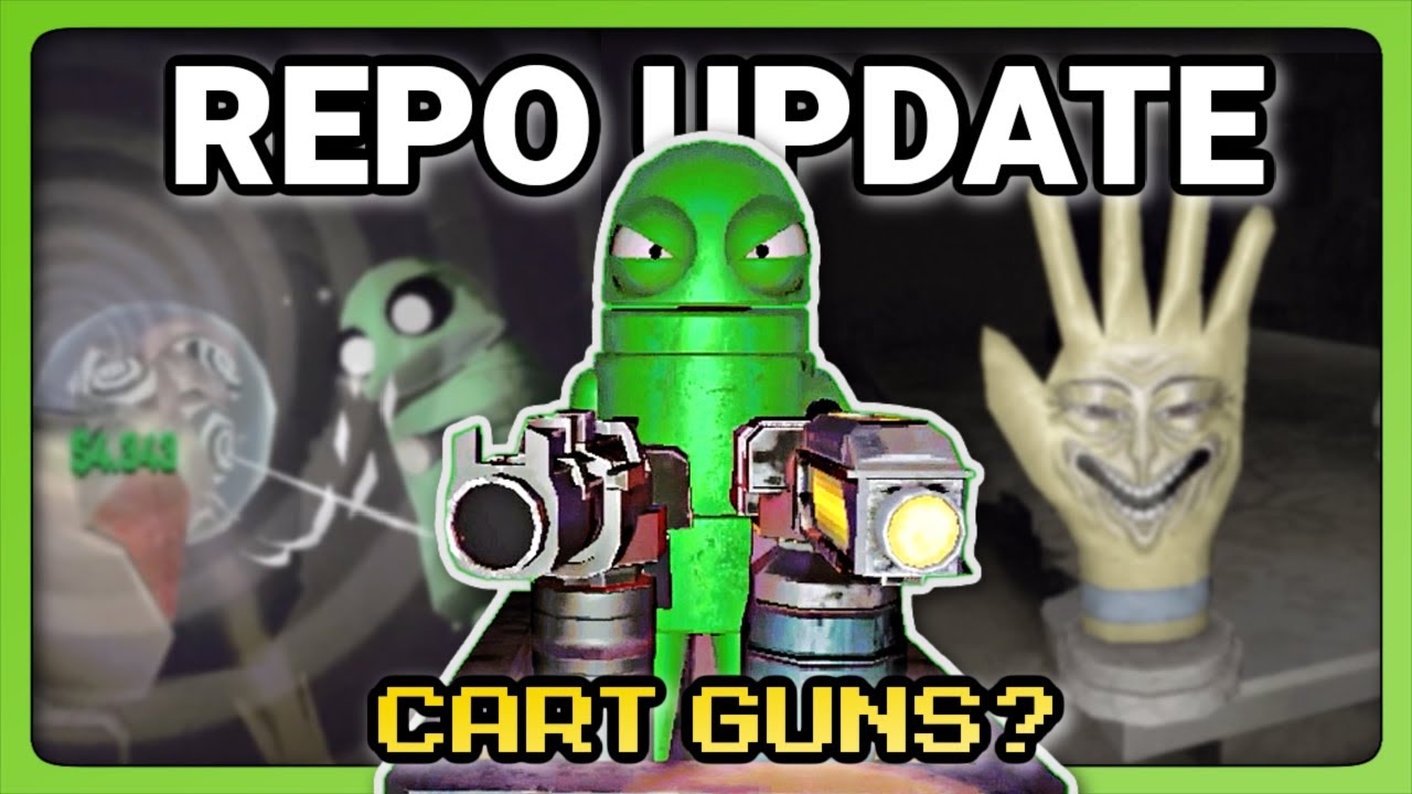 ANOTHER REPO UPDATE? [new cart weapons, items, & more: first look]