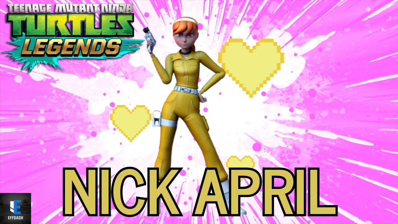 Reporting Live With Channel 6 News, April O'Neal - TMNT Legends
