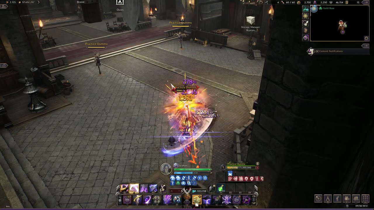 THRONE AND LIBERTY scorpion DPS test   6305 CP