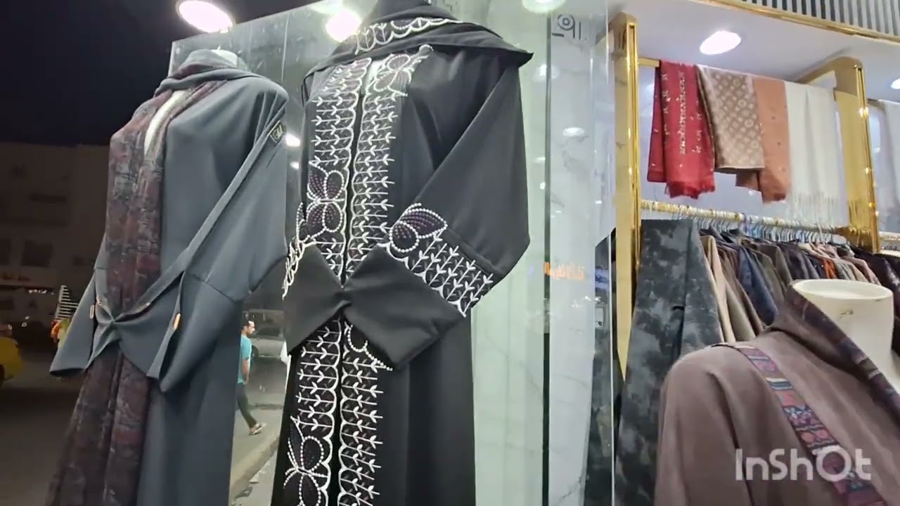 *الفيديو الثاني من سوق العتيبية – شارع الأندلس 🛍️ عبايات رائعة جداً 👗 بأسعار مناسبة 💸✨مكة المكرمة🇸🇦