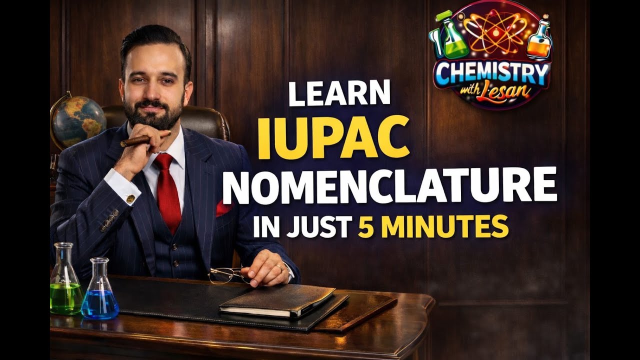 IUPAC NOMENCLATURE IN JUST 5 MINUTES/ SIMPLE RULES/EASY CHEMISTRY
