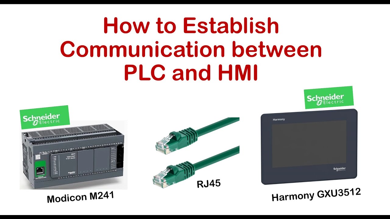 PLC and HMI Communication over Modbus TCP/IP