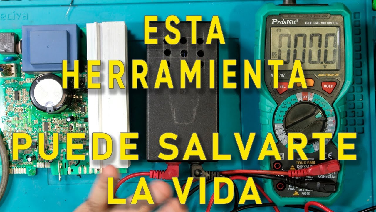 Aprende a fabricarte una herramienta para evitar choques eléctricos peligrosos