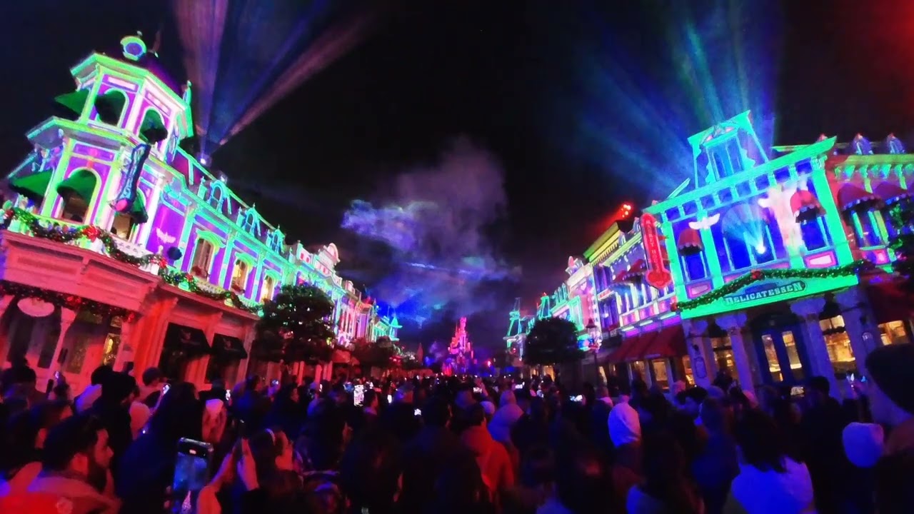 Disneyland Paris - Disney Tales of Magic Dress Rehearsal - Main Street View