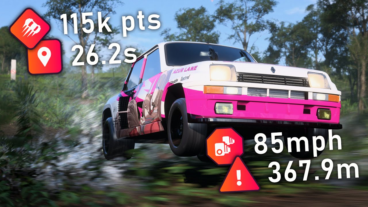 Forza Horizon 5 - Series 46 Spring PR Stunts Guide (Drift Zone + Trailblazer + DLC)