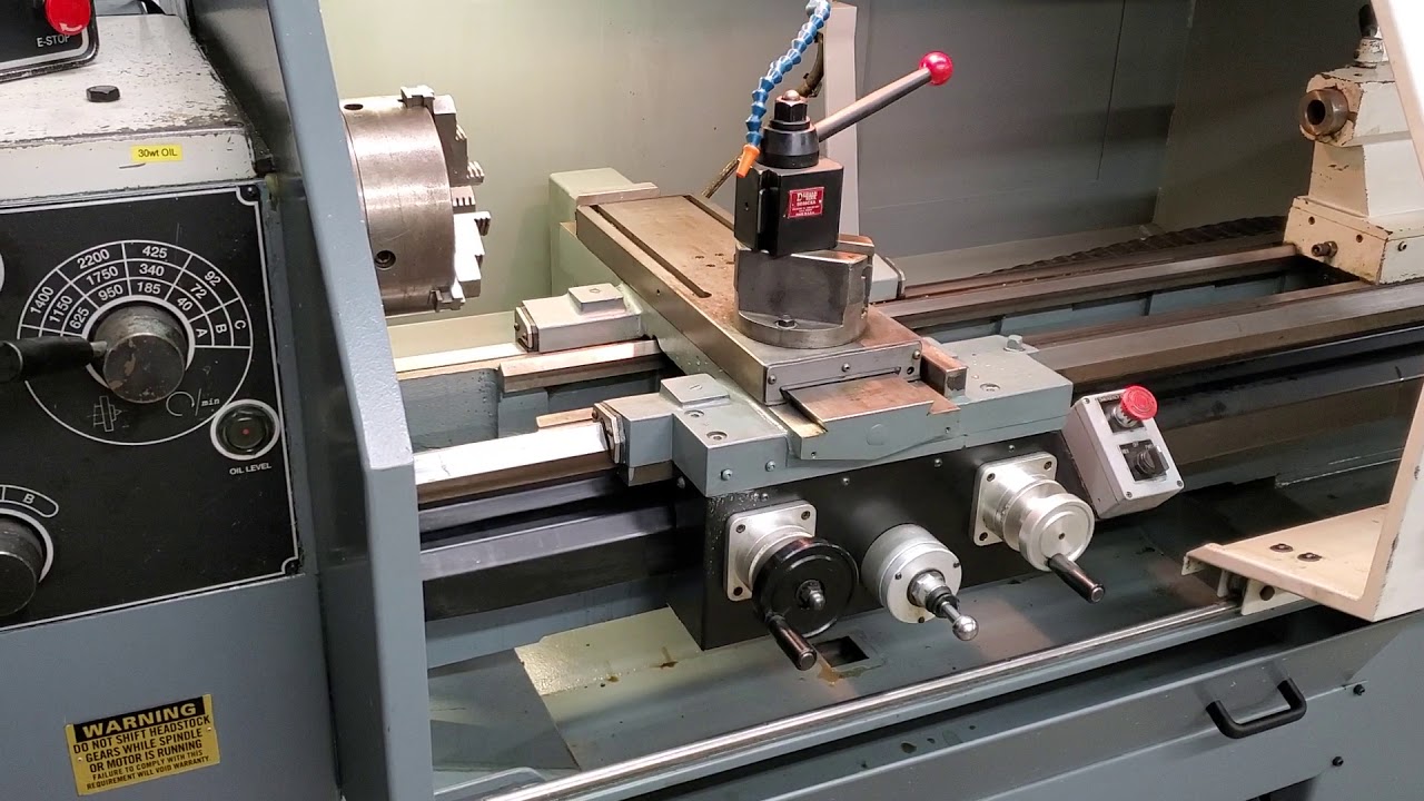 Southwestern Industries Proto Trak 1745P CNC Lathe Demo video