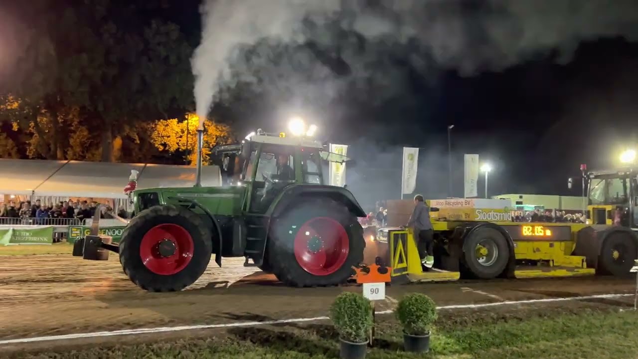 Fendt 824 trekkertrek tonden 10000 kg klasse