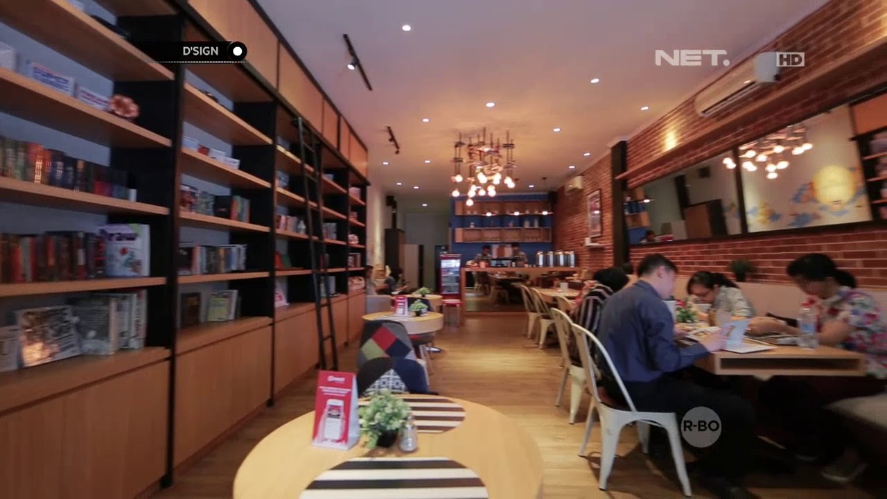 D'SIGN - A Unique Library Cafe Concept