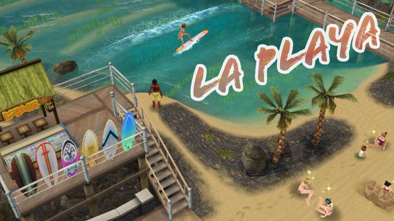 Sims Freeplay || LA PLAYA PÚBLICA (Recorrido + aficiones)