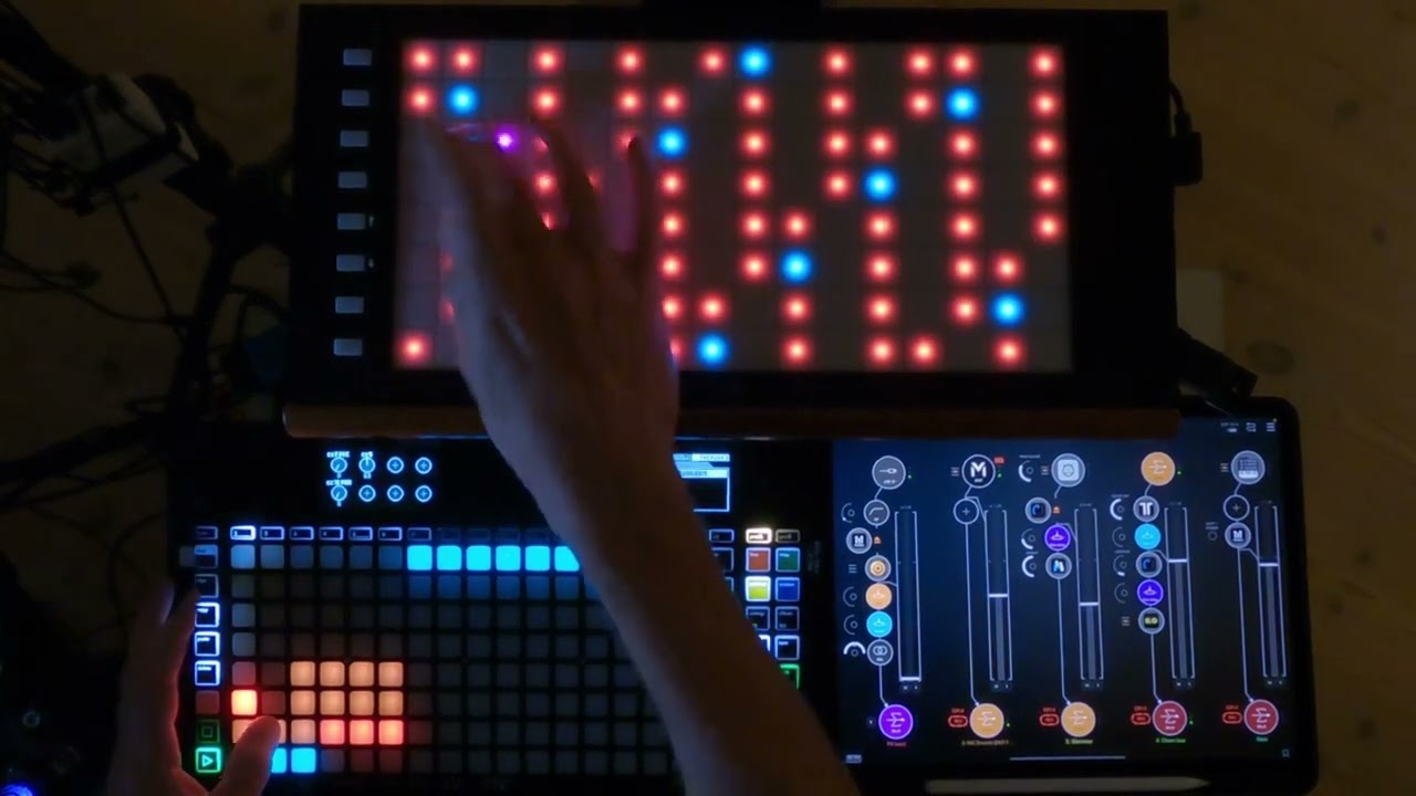 Hapax + iPad + Linnstrument impro